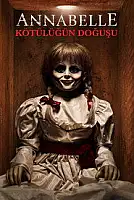 Annabelle: Kötülüğün Doğuşu Serisi Poster