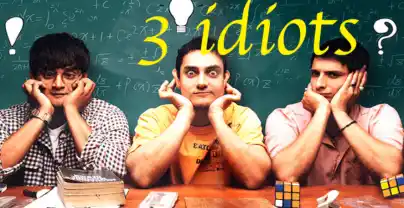 3 Aptal Film Posteri