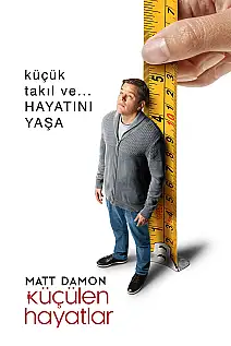 Küçülen Hayatlar Film Posteri
