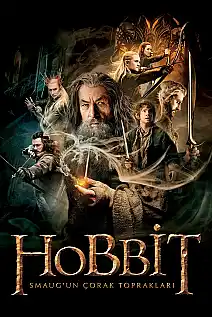 Hobbit: Smaug'un Çorak Toprakları Film Posteri