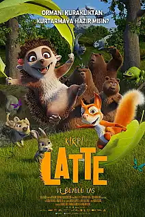 Kirpi Latte ve Büyülü Taş Film Posteri
