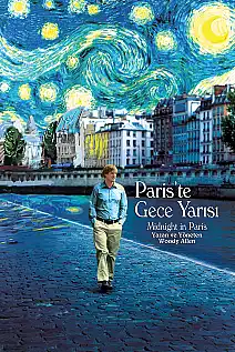 Paris'te Gece Yarısı Film Posteri