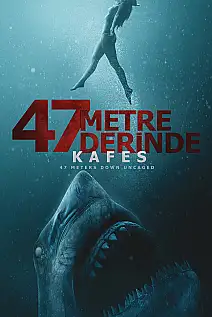 47 Metre Derinde: Kafes Film Posteri