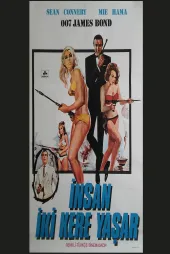 İnsan İki Kere Yaşar Afiş