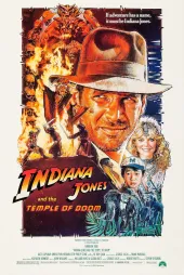 Indiana Jones 2: Lanetli Tapınak Afiş