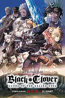 Black Clover: Sword of the Wizard King Film Posteri