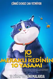 Meraklı Kedinin 10 Yaşamı Film Posteri
