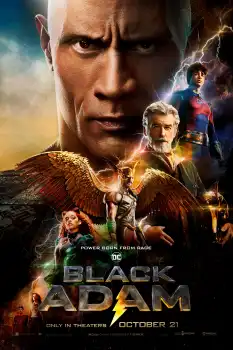 Black Adam Film Afişi